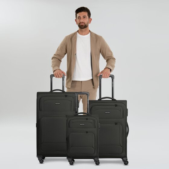 Smartbox Edition 04 4 Rollen Kofferset 3-teilig mit Dehnfalte