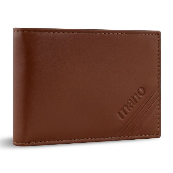 mano Don Antonio Geldbörse RFID Schutz Leder 10 cm
