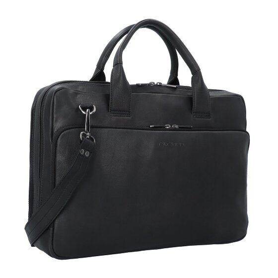 Plevier Structure Petronas Aktentasche Leder 40 cm Laptopfach