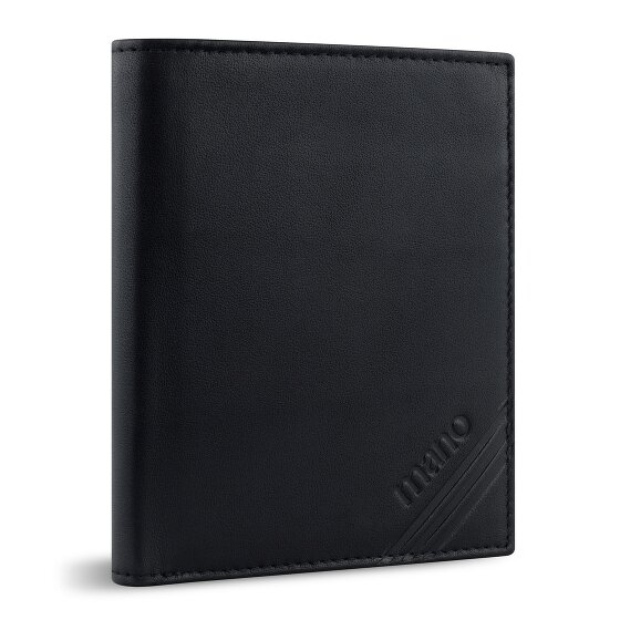 mano Don Antonio Geldbörse RFID Schutz Leder 10 cm