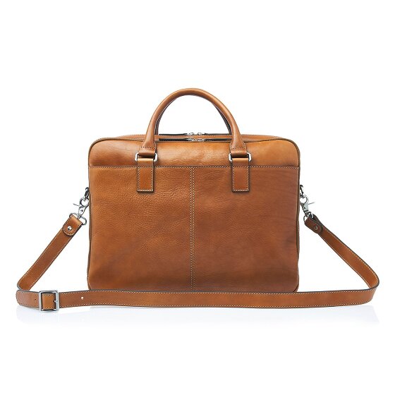 Castelijn & Beerens Rick Aktentasche RFID Schutz Leder 40 cm Laptopfach