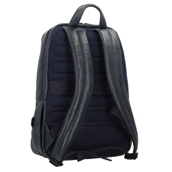 Piquadro P15S Business-Rucksack Leder 42 cm Laptopfach