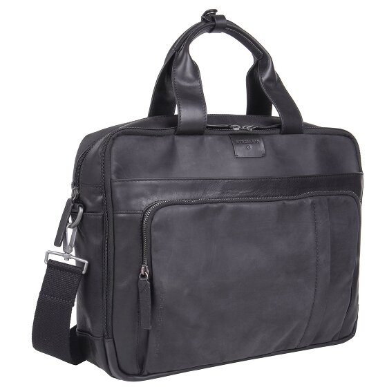 Strellson Brick Lane Aktentasche Leder 39 cm Laptopfach Strellson Brick Lane Aktentasche Leder 39 cm Laptopfach