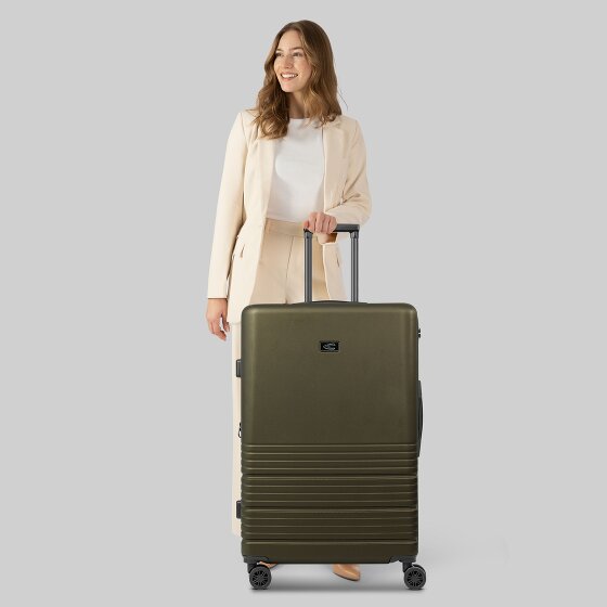 camel active Hanoi 4 Rollen Trolley L 78 cm mit Dehnfalte