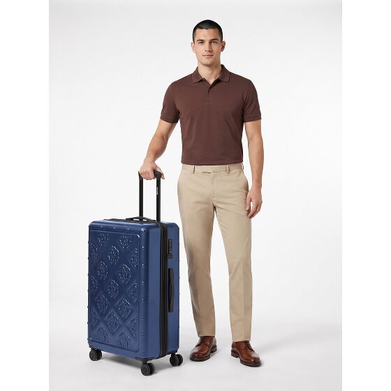 Roberto Cavalli Florence 4 Rollen Trolley 74 cm mit Dehnfalte