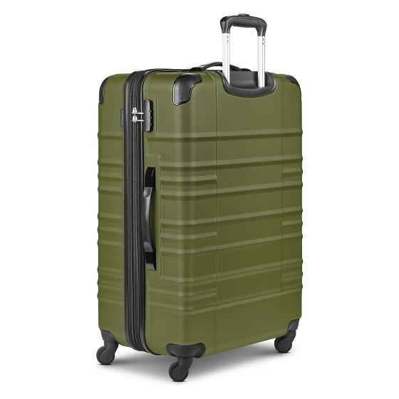 Wenger Amplar Evo 4 Rollen Trolley L 75 cm mit Dehnfalte