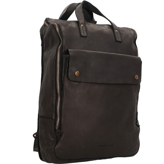 Harold's Submarine Business-Rucksack Leder 37 cm Laptopfach