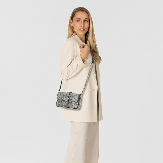 PINKO Love One Umhängetasche Leder 18 cm