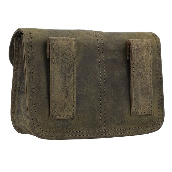 Greenburry Vintage Gürteltasche Leder 13 cm