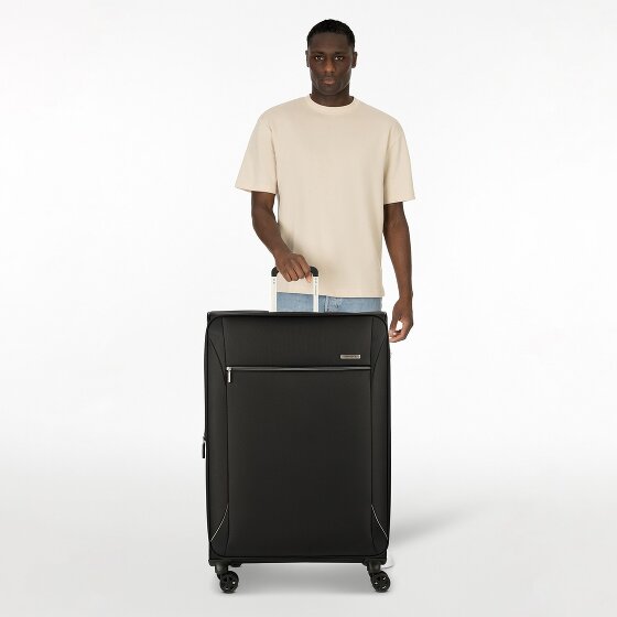 Samsonite Base Breeze 4 Rollen Trolley 81 cm mit Dehnfalte