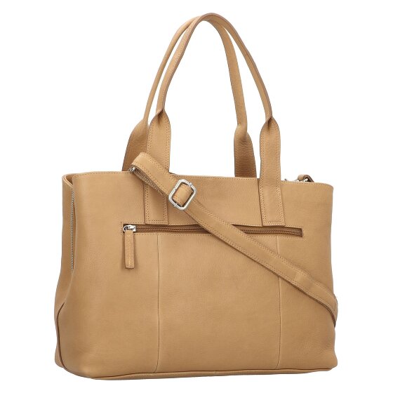 Burkely Soft Skylar Schultertasche Leder 36 cm Laptopfach