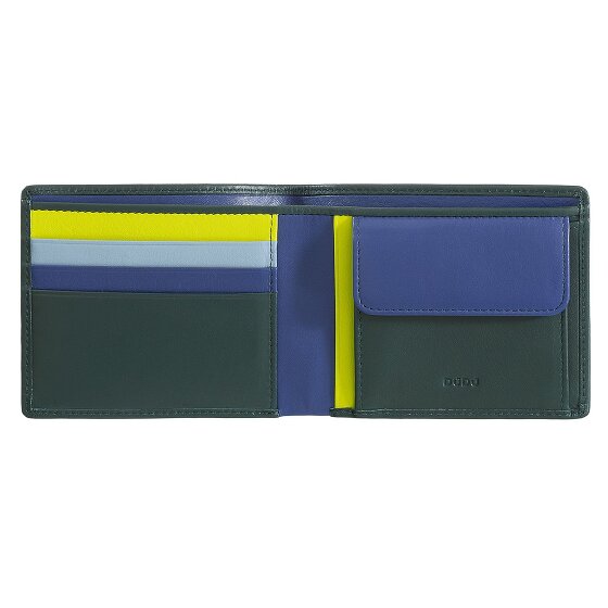 DuDu Azzorre Geldbörse RFID Schutz Leder 11 cm