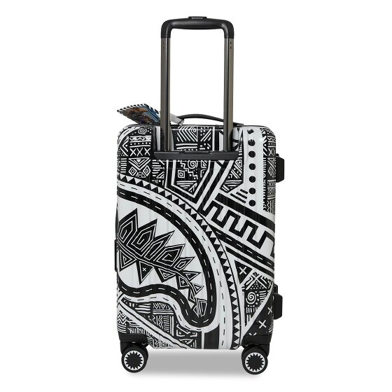 Sprayground Printed Zipper Shark AI Journey to the Mind 4 Rollen Kabinentrolley 55 cm
