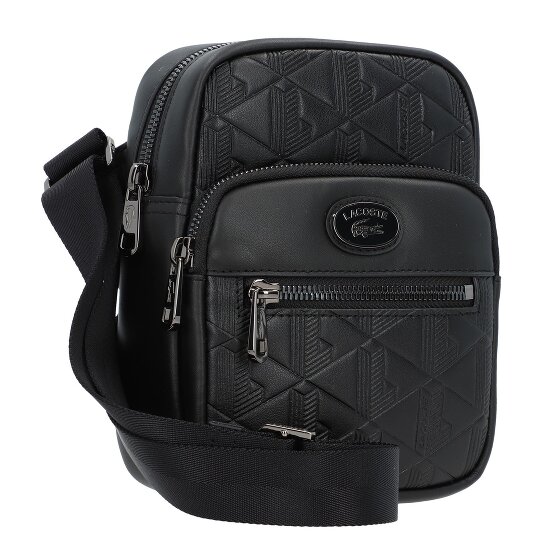 Lacoste Nomogramme Umhängetasche Leder 13 cm
