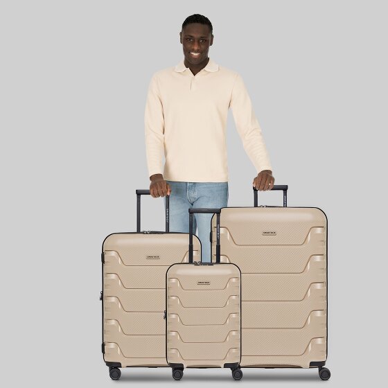 Smartbox Edition 01 4 Rollen Kofferset 3-teilig mit Dehnfalte
