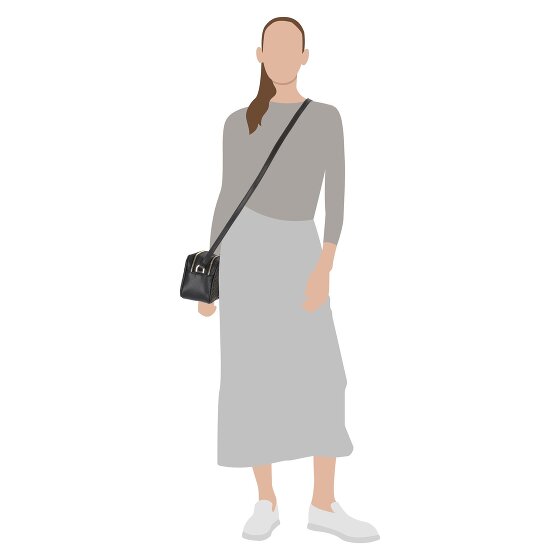 Patrizia Pepe Straw Umhängetasche 22 cm Patrizia Pepe Straw Umhängetasche 22 cm