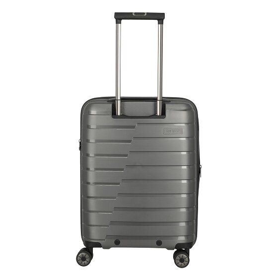 Travelite Air Base 4 Rollen Kabinentrolley 55 cm mit Dehnfalte