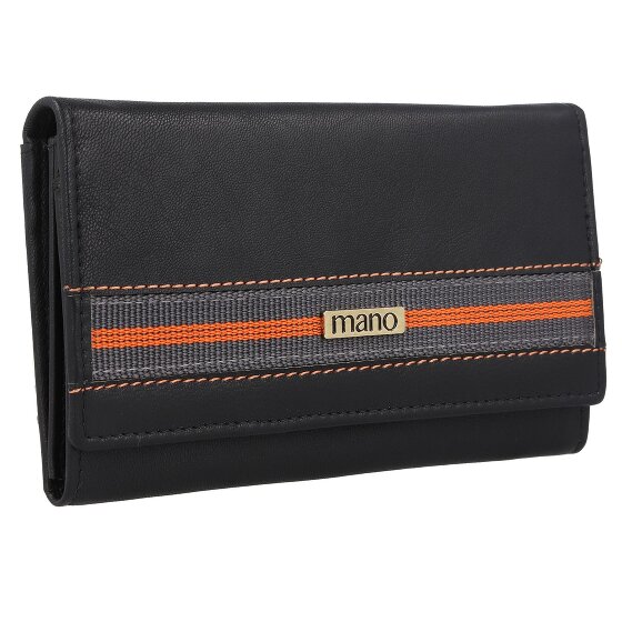 mano Don Leonardo Geldbörse RFID Leder 16 cm
