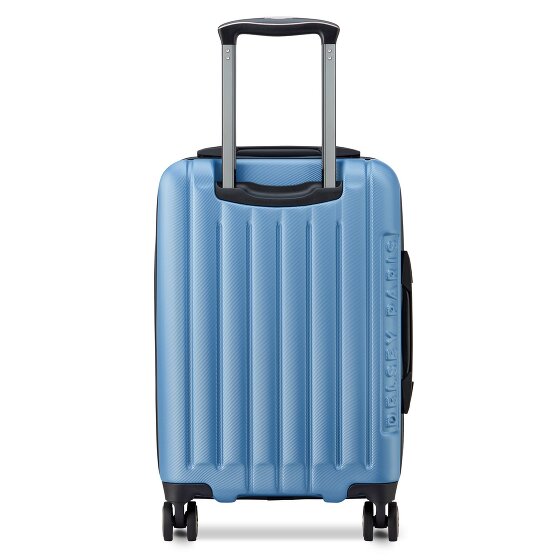 Delsey Paris Longitude 4 Rollen Kabinentrolley 55 cm mit Dehnfalte