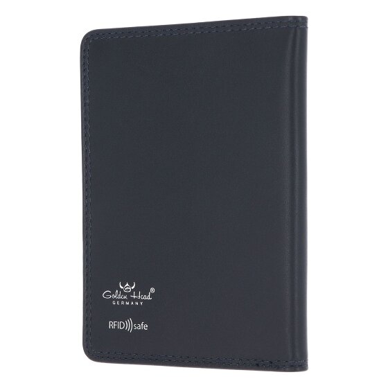 Golden Head Polo Ausweisetui RFID Leder 9 cm