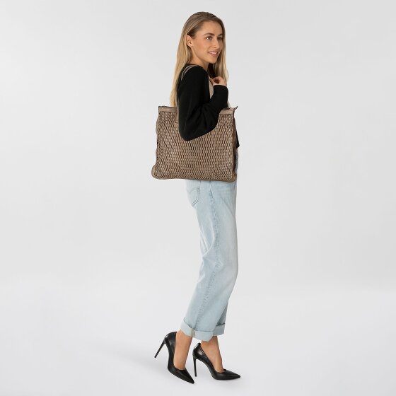 Campomaggi Mangrovia Schultertasche Leder 42 cm