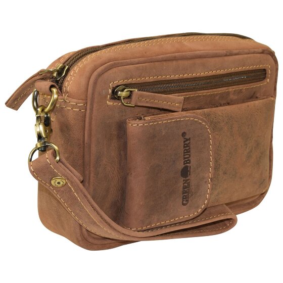 Greenburry Vintage Herrentasche Leder 22 cm
