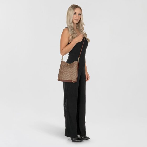 Coach Willow Schultertasche Leder 21 cm
