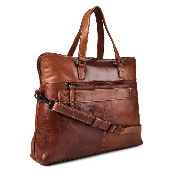 Greenburry Newport Aktentasche Leder 39 cm Laptopfach