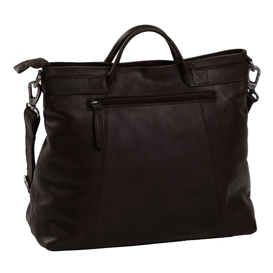 The Chesterfield Brand Wax Pull Up Handtasche Leder 35 cm