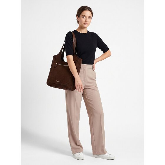 The Bridge Luce Soft Schultertasche Leder 37 cm