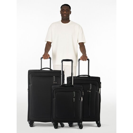 American Tourister Nitestream 4 Rollen Kofferset 3-teilig mit Dehnfalte