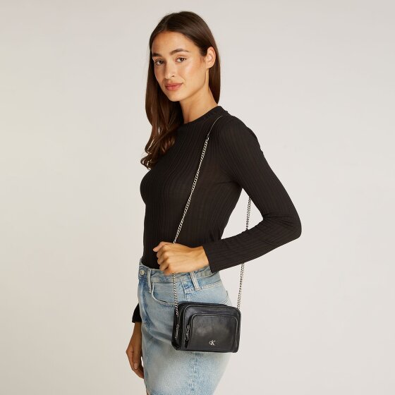 Calvin Klein Jeans Utility Schultertasche Leder 34 cm