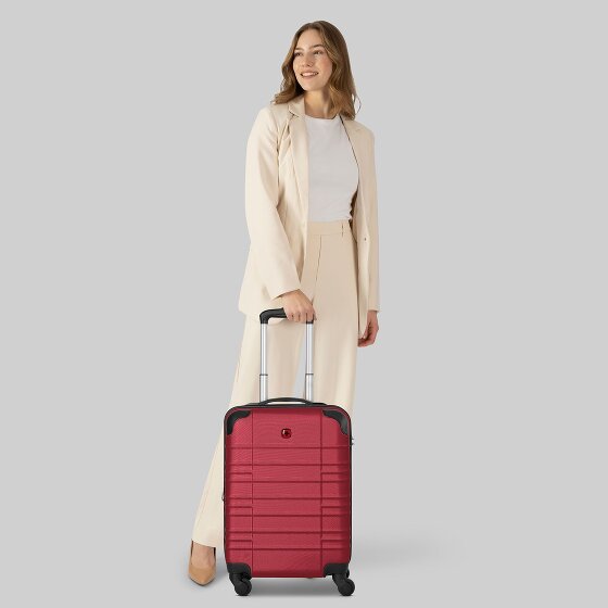 Wenger Amplar Evo 4 Rollen Kabinentrolley S 53 cm mit Dehnfalte