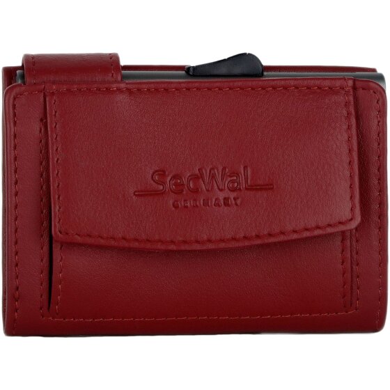 SecWal SecWal 2 Kreditkartenetui Geldbörse RFID Leder 9 cm