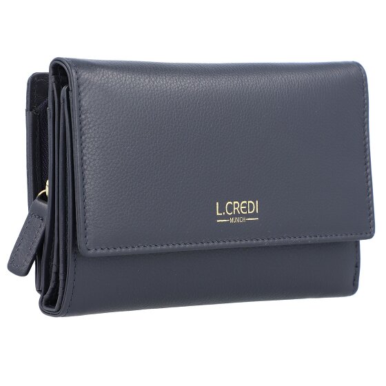 L.Credi Evelyn Geldbörse RFID Leder 14,5 cm