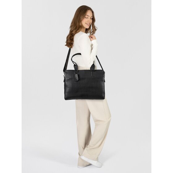 Burkely Soft Skylar Shopper Tasche Leder 40 cm Laptopfach