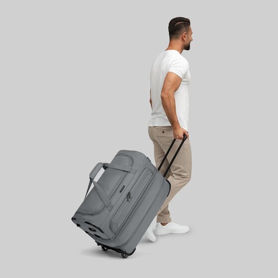 Redolz Duffle Essentials 2-Rollen Reisetasche 55 cm M mit Dehnfalte