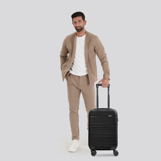 Redolz Essentials 16 CABIN 4-Rollen Kabinentrolley 55 cm slim