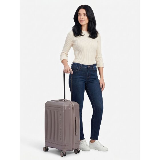 Delsey Paris Lutece 4 Rollen Kabinentrolley 55 cm mit Dehnfalte