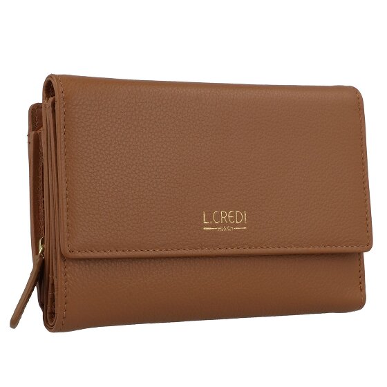L.Credi Evelyn Geldbörse RFID Leder 14,5 cm