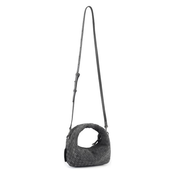LES VISIONNAIRES Greta Micro weave Handtasche Leder 20 cm