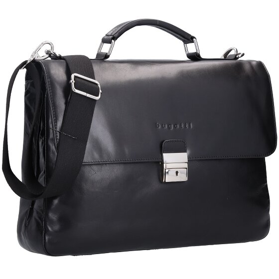 bugatti Romano Aktentasche Leder 40 cm Laptopfach