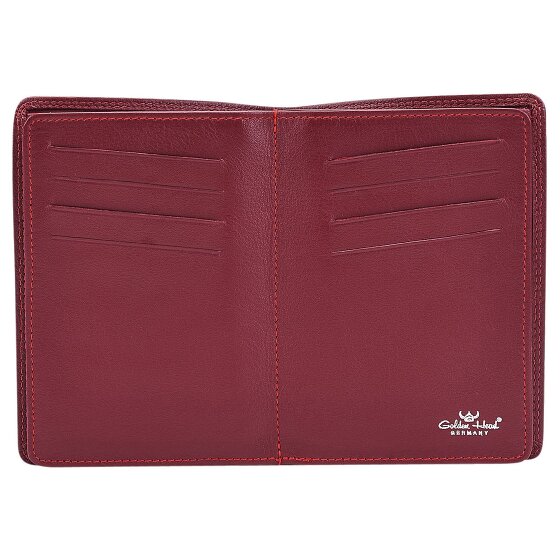 Golden Head Polo Ausweisetui RFID Leder 9 cm