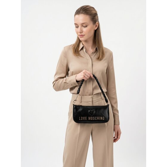Love Moschino Cipria Schultertasche Leder 25 cm