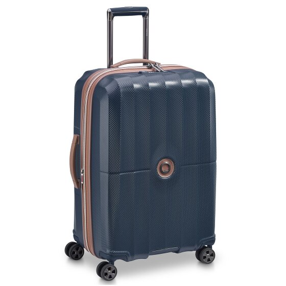 Delsey Paris Carrousel 4 Rollen Trolley 67 cm mit Dehnfalte