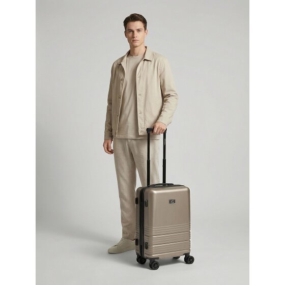 camel active Hanoi 4 Rollen Kabinentrolley S 55 cm mit Dehnfalte
