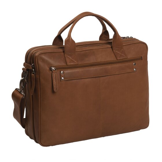 The Chesterfield Brand Wax Pull Up Aktentasche Leder 40 cm Laptopfach