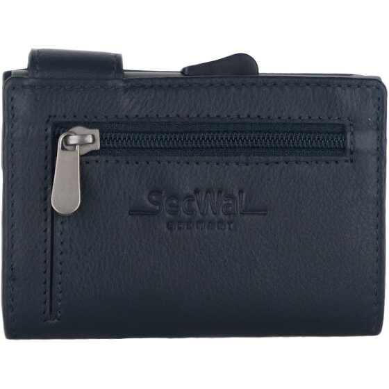 SecWal SecWal 1 Kreditkartenetui Geldbörse RFID Leder 9 cm