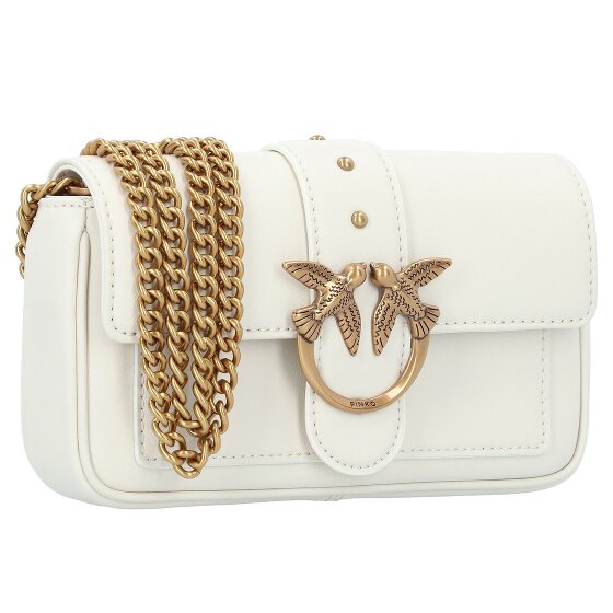 PINKO Love One Umhängetasche Leder 20 cm