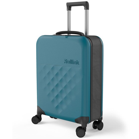 Rollink Vega 360 faltbarer 4-Rollen Kabinentrolley S 55 cm